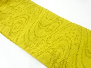 流水模様織出し夏用名古屋帯